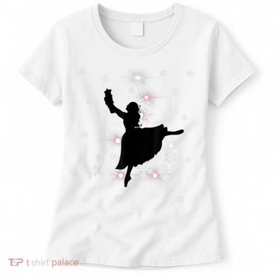 The Nutcracker Ballet, Clara, Tree Christmas Holiday Dance Women's T-Shirt