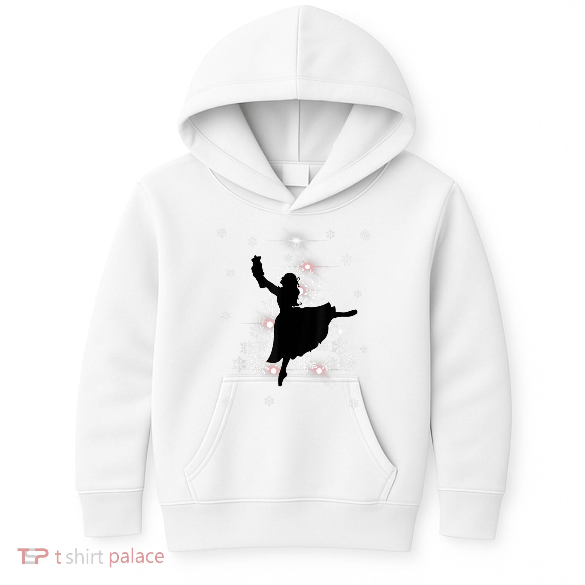 The Nutcracker Ballet, Clara, Tree Christmas Holiday Dance Kids Hoodie