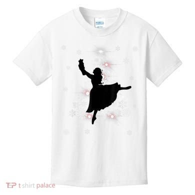 The Nutcracker Ballet, Clara, Tree Christmas Holiday Dance Kids T-Shirt