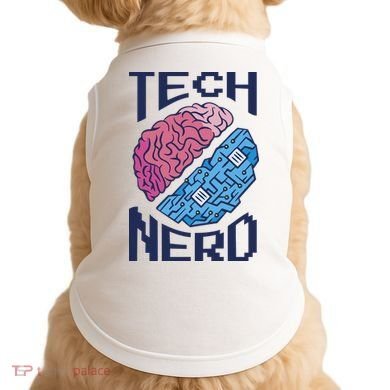 Tech Nerd Brain Doggie Tank