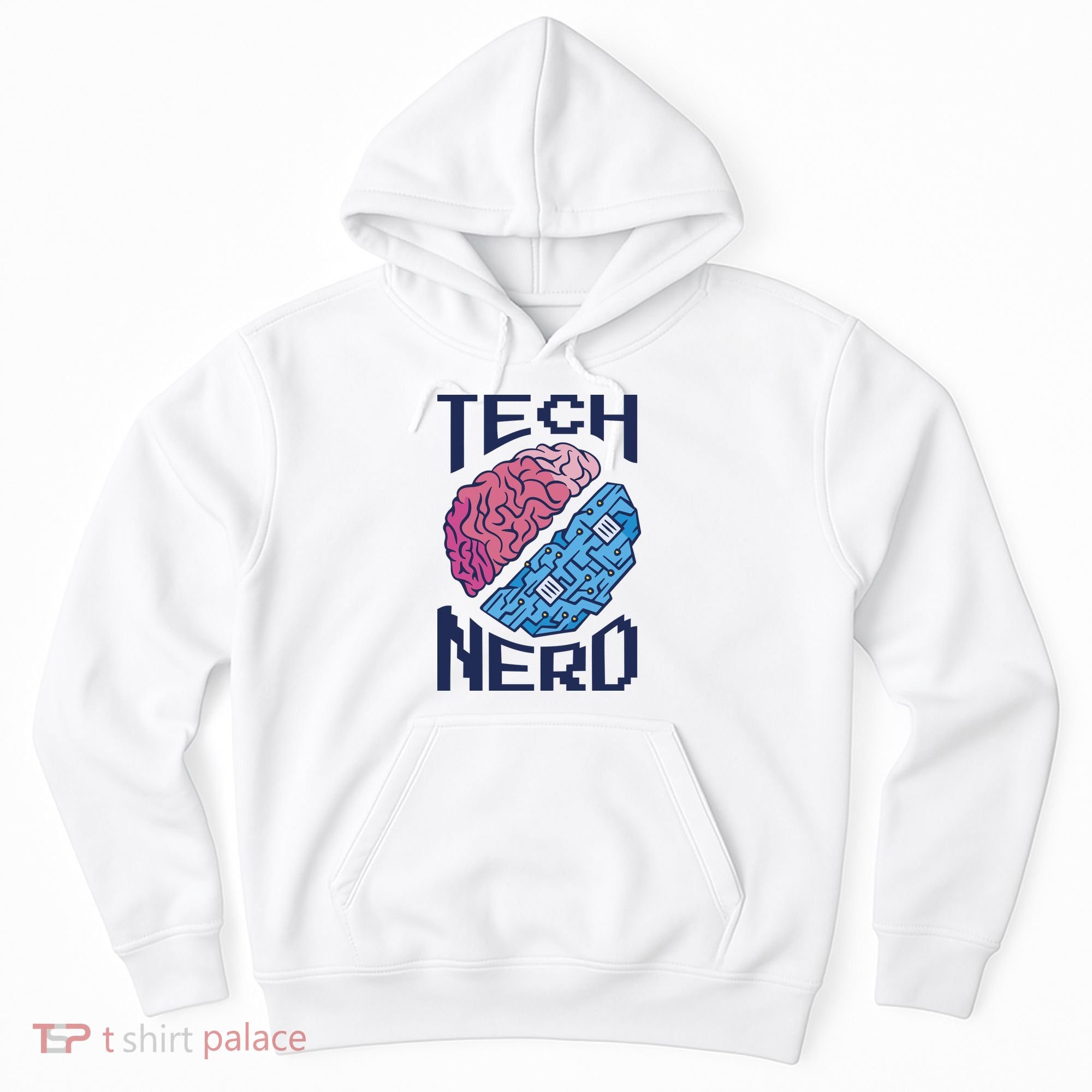 Tech Nerd Brain Hoodie