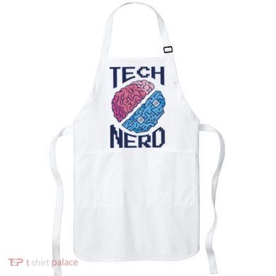 Tech Nerd Brain Apron
