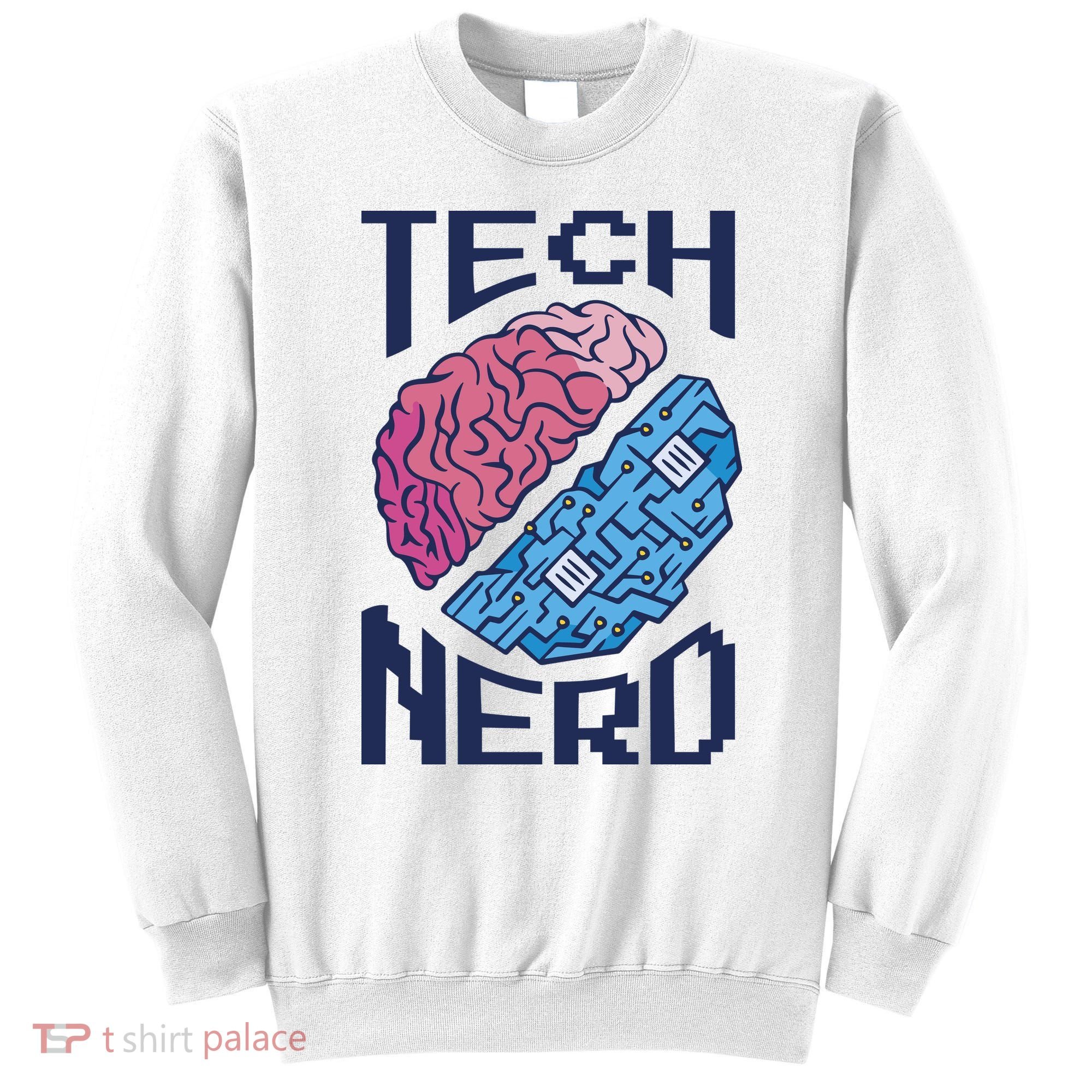Tech Nerd Brain Sweatshirt