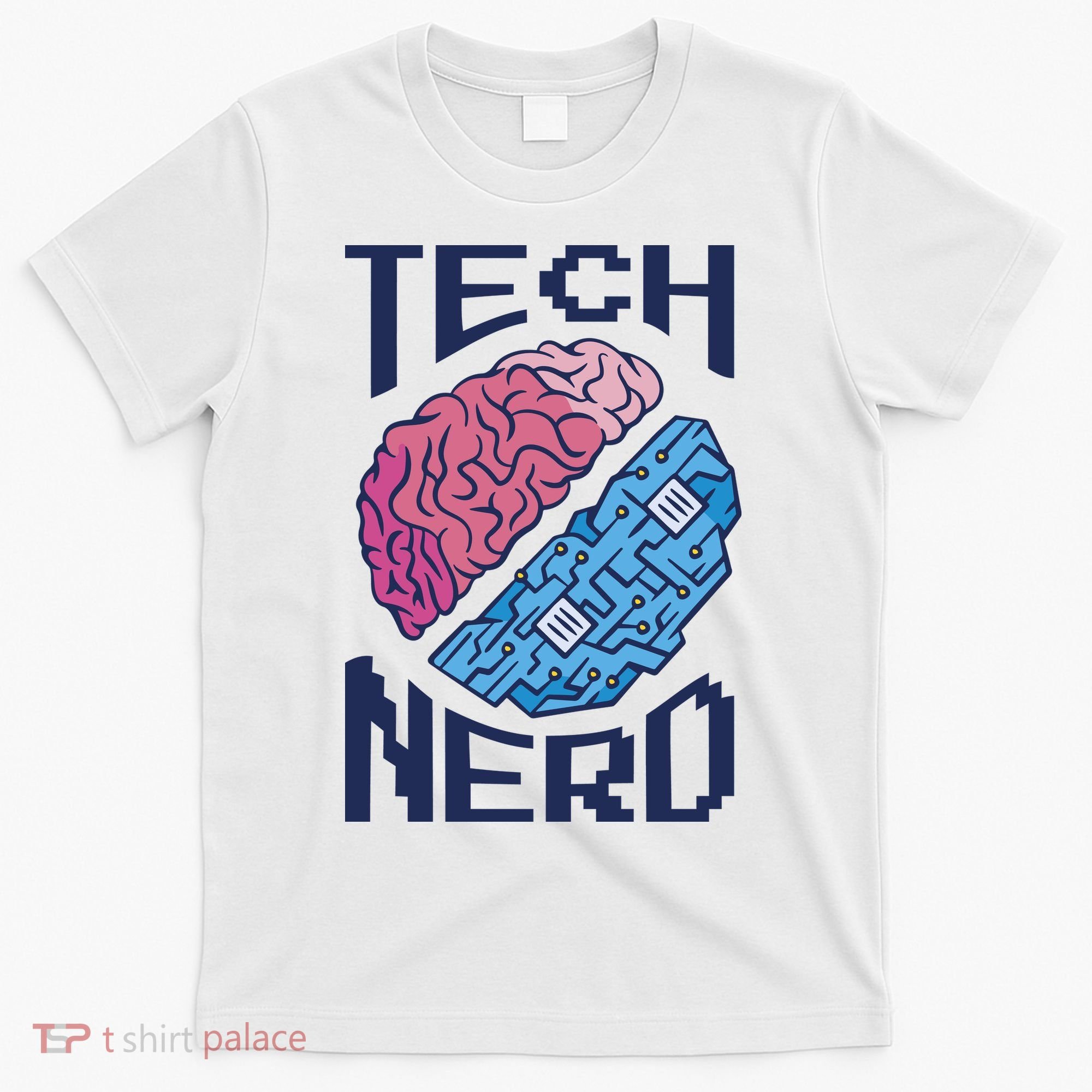 Tech Nerd Brain T-Shirt