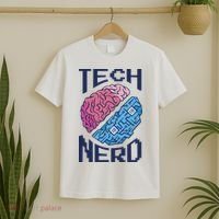 Tech Nerd Brain T-Shirt thumb 2