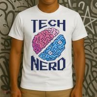 Tech Nerd Brain T-Shirt thumb 3