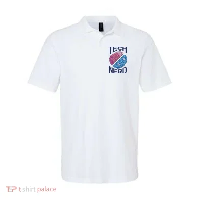 Tech Nerd Brain Polo