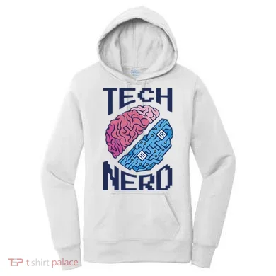 Tech Nerd Brain Women's Hoodie