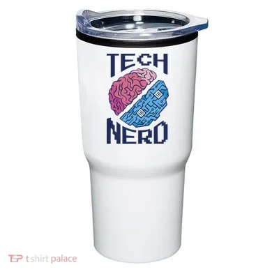 Tech Nerd Brain Tumbler