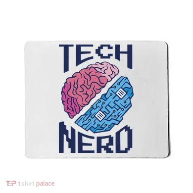 Tech Nerd Brain Mousepad