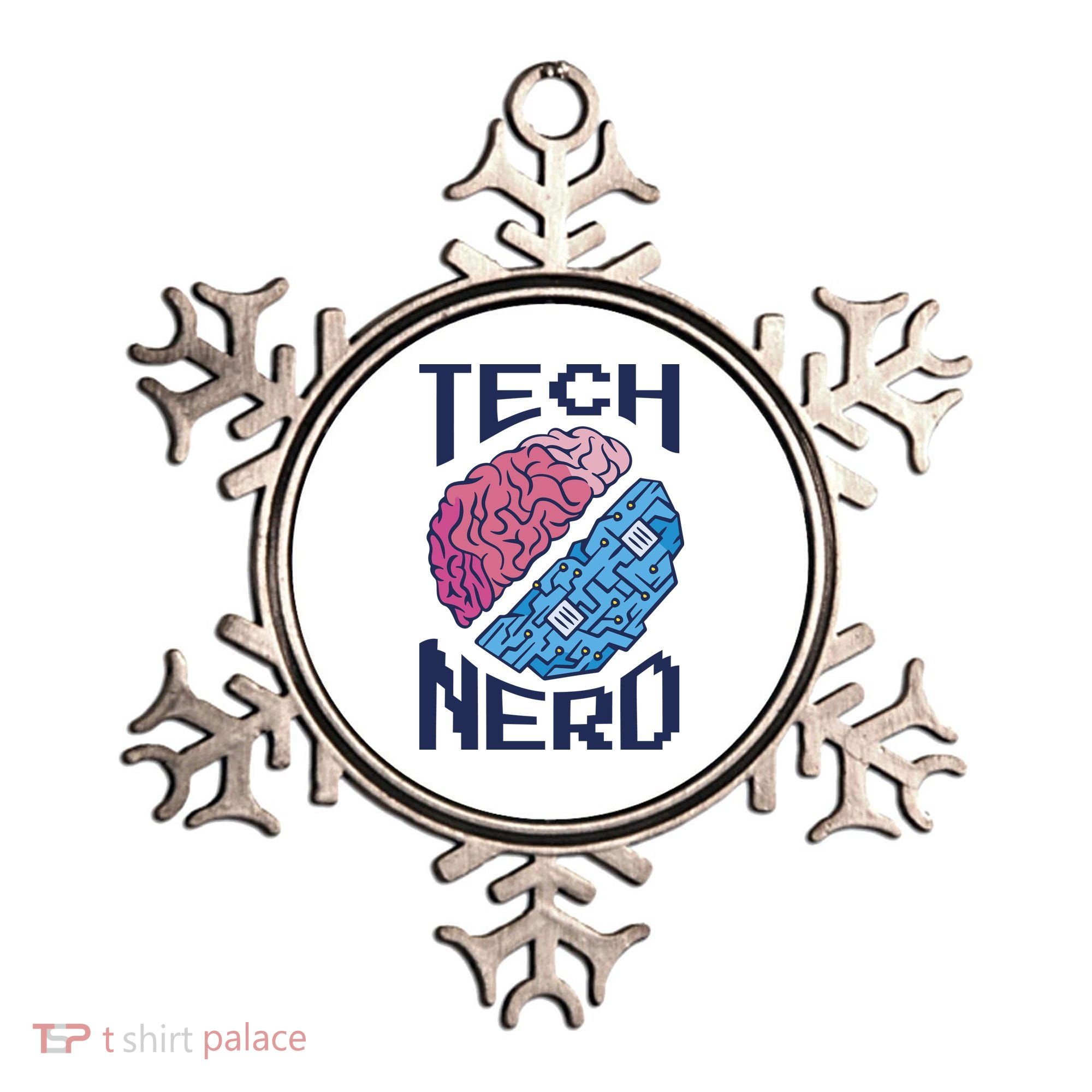 Tech Nerd Brain Ornament