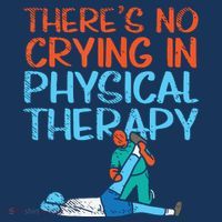 Theres No Crying In Physical Therapy Therapist Coaster thumb 2