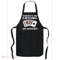 Theres No Crying In Spades Card Game Apron thumb 0