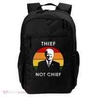 Thief Not Chief Funny Anti Joe Biden Backpack thumb 0