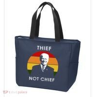 Thief Not Chief Funny Anti Joe Biden Tote Bag thumb 3