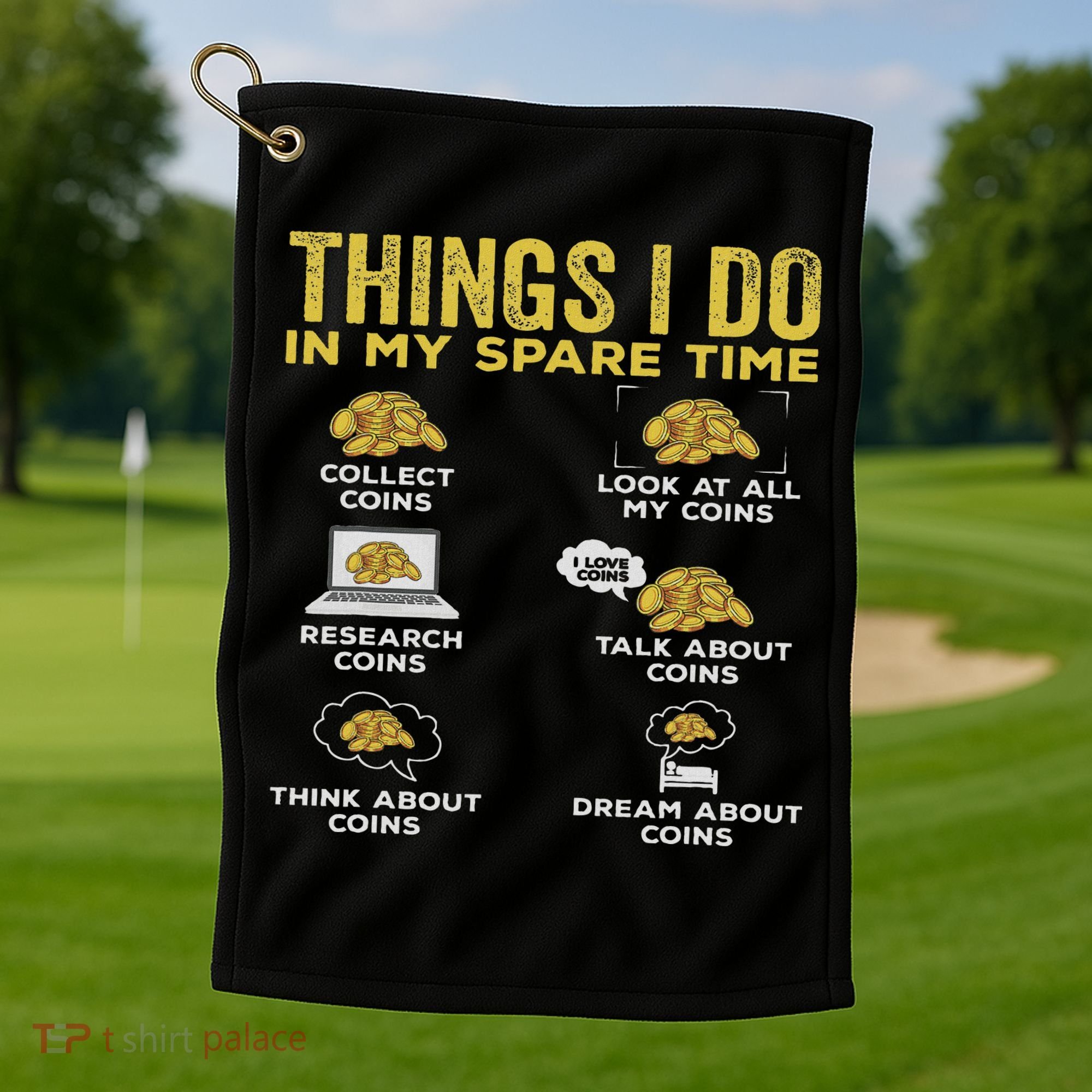 Thirn Nager Coquette 13th Birthday Girl Golf Towel