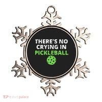 There's No Crying In Pickleball Paddles Sport Ornament thumb 0
