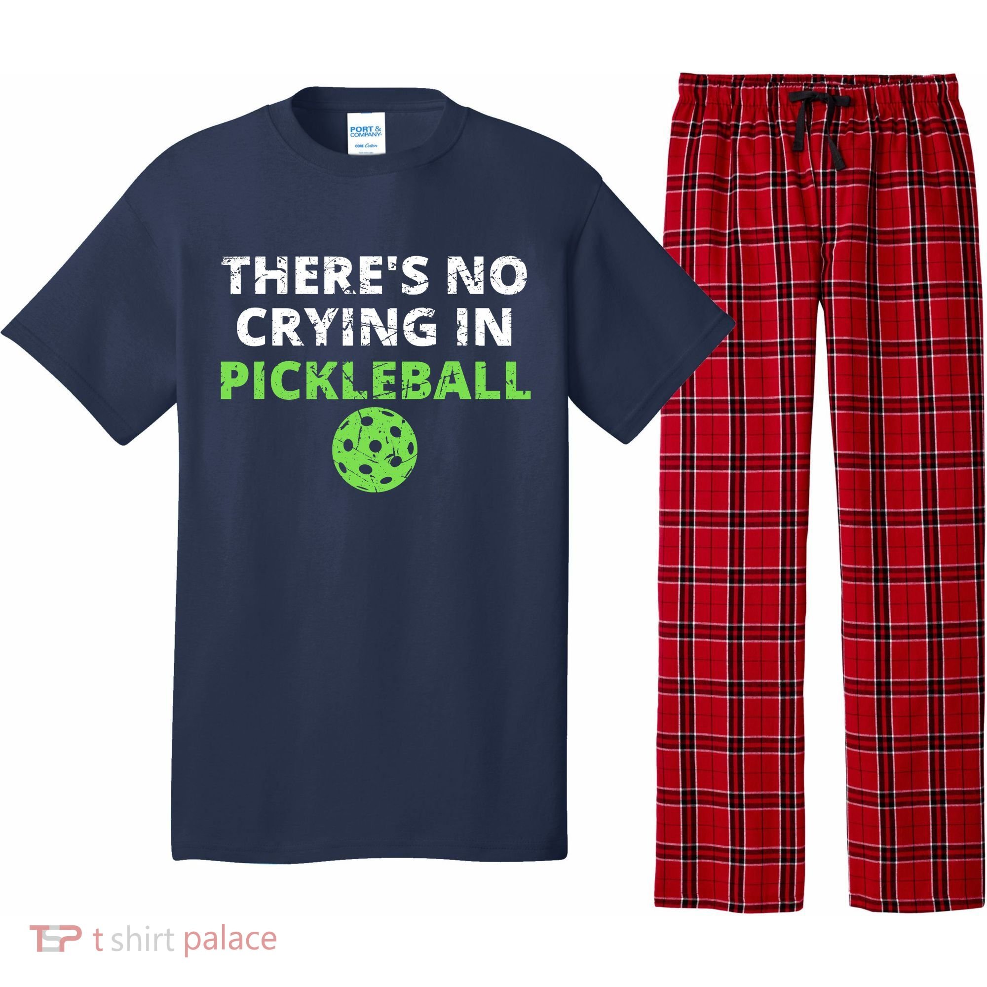 There's No Crying In Pickleball Paddles Sport Pajama Set