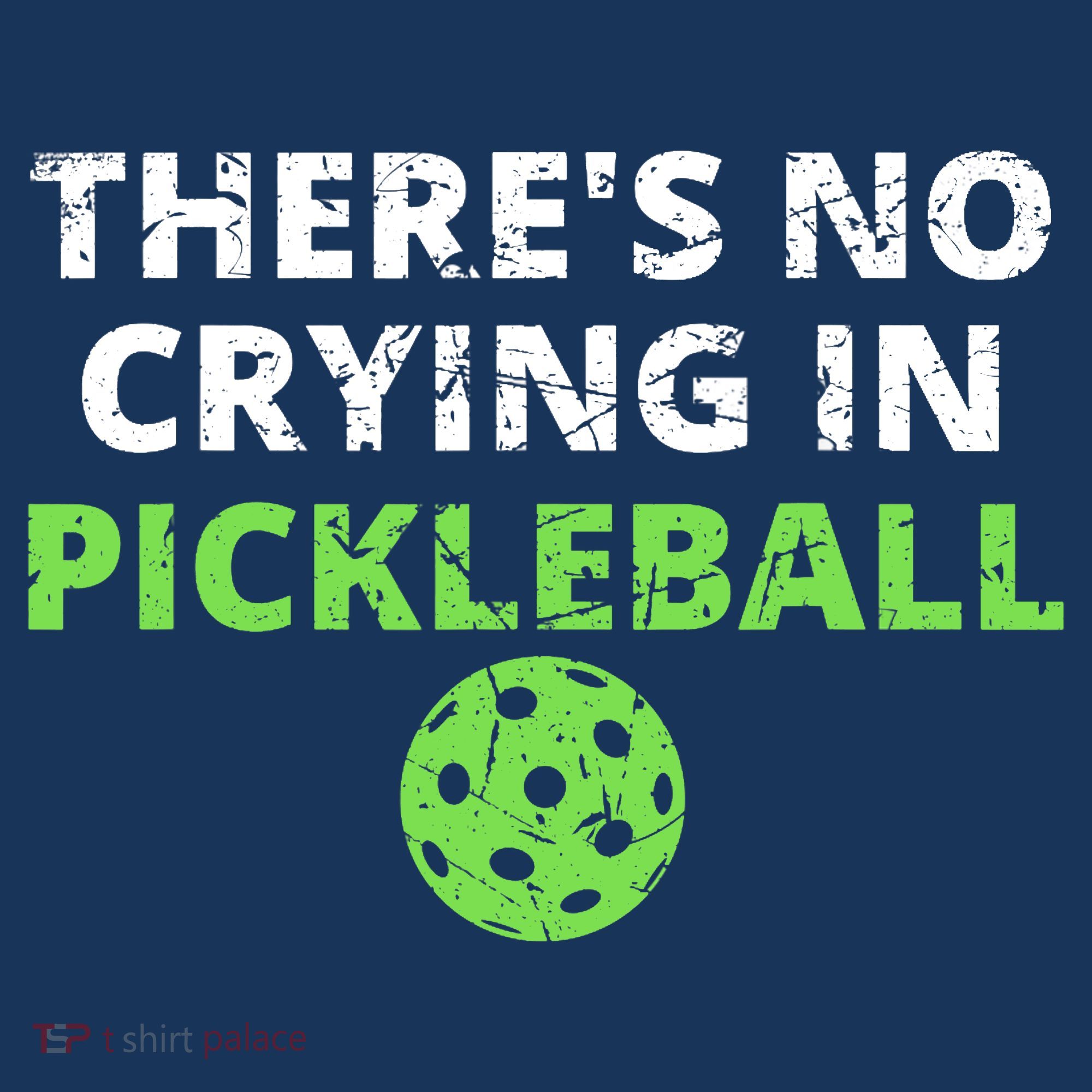 There's No Crying In Pickleball Paddles Sport Women's Hoodie