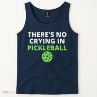 There's No Crying In Pickleball Paddles Sport Tank Top thumb 2