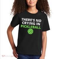 There's No Crying In Pickleball Paddles Sport Kids T-Shirt thumb 2