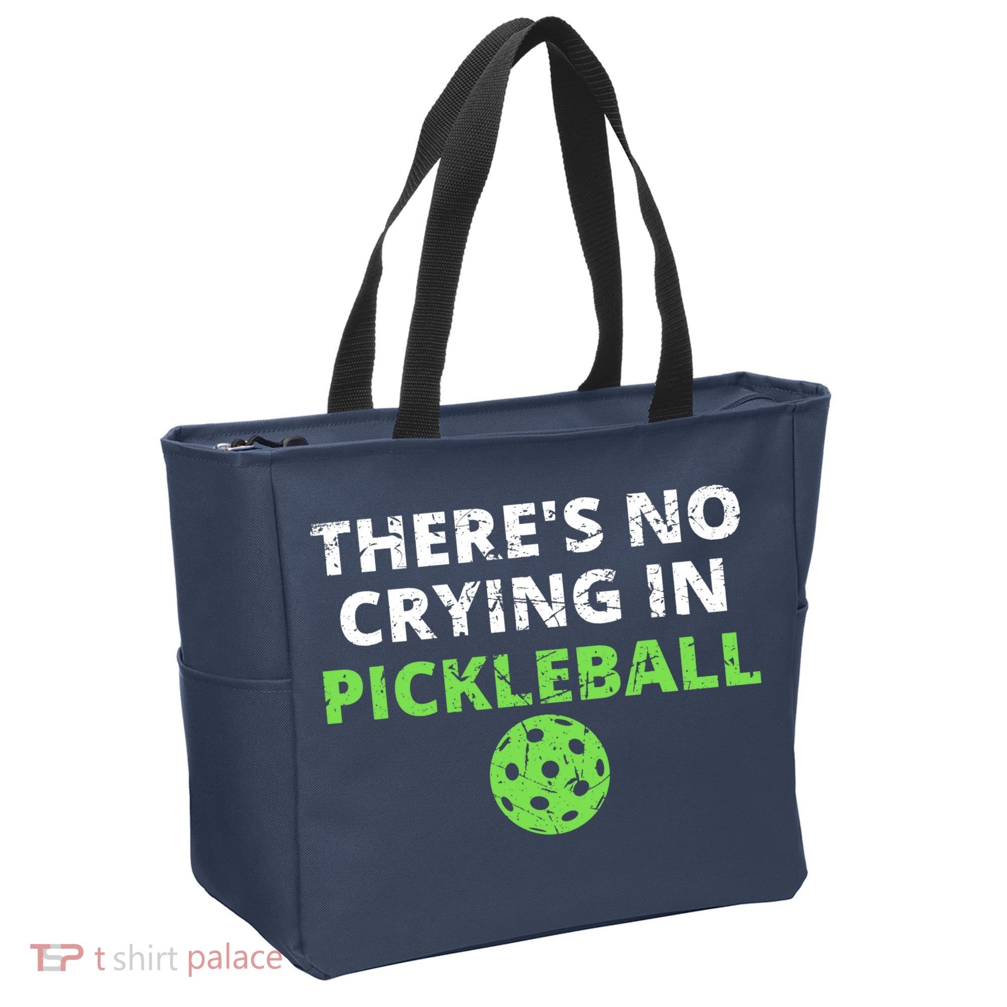 There's No Crying In Pickleball Paddles Sport Tote Bag