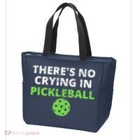 There's No Crying In Pickleball Paddles Sport Tote Bag thumb 3
