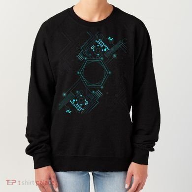 Tech Nerd Computer Geek Computer Circuit Engineer Gifts Women's Sweatshirt