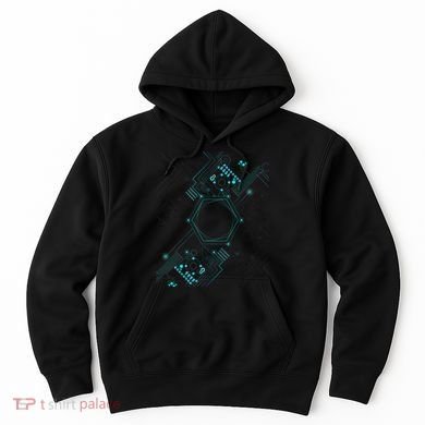 Tech Nerd Computer Geek Computer Circuit Engineer Gifts Hoodie