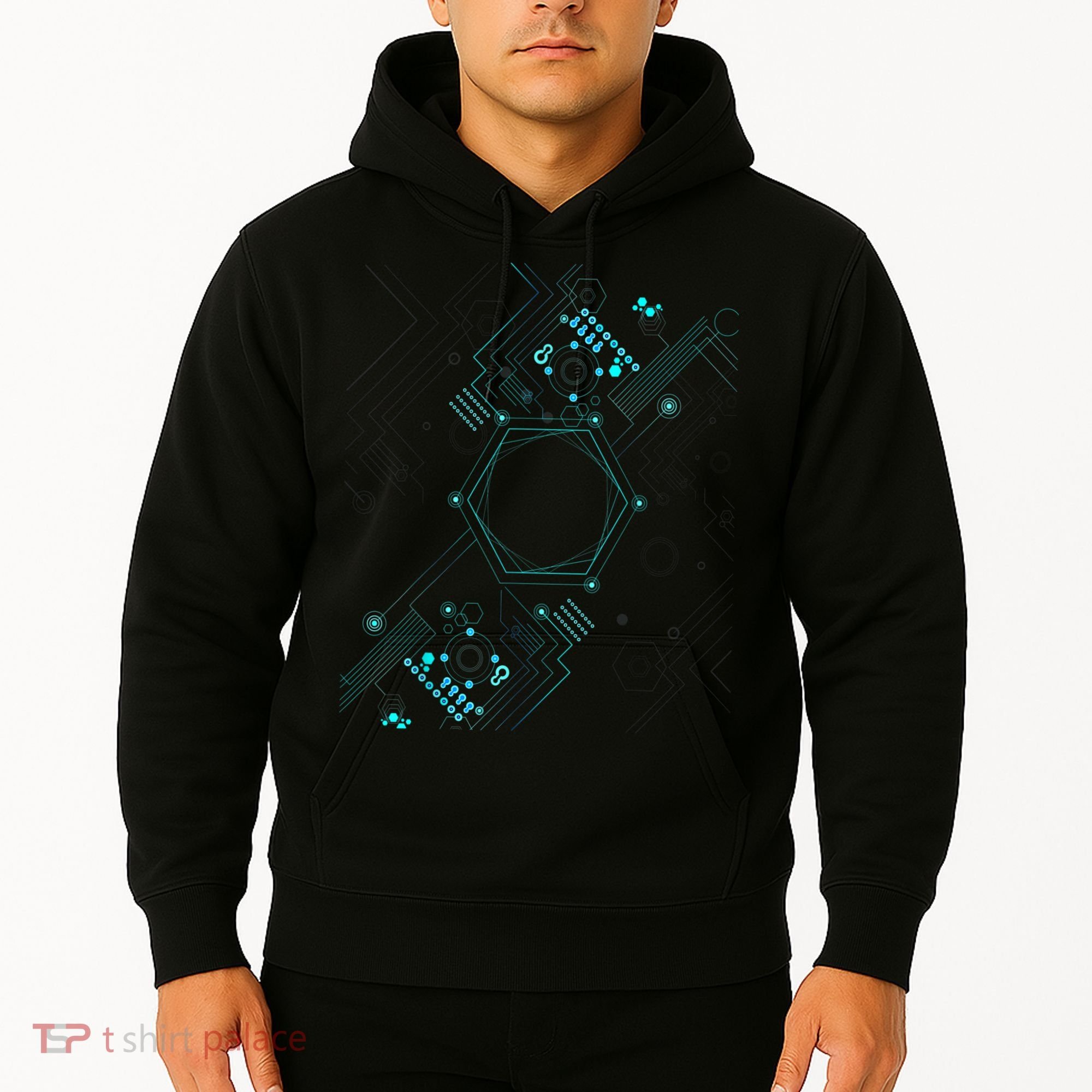 Tech Nerd Computer Geek Computer Circuit Engineer Gifts Hoodie