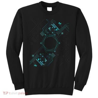 Tech Nerd Computer Geek Computer Circuit Engineer Gifts Sweatshirt