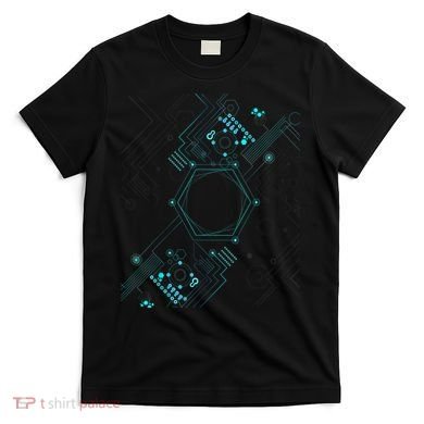 Tech Nerd Computer Geek Computer Circuit Engineer Gifts T-Shirt