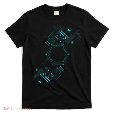 Tech Nerd Computer Geek Computer Circuit Engineer Gifts T-Shirt