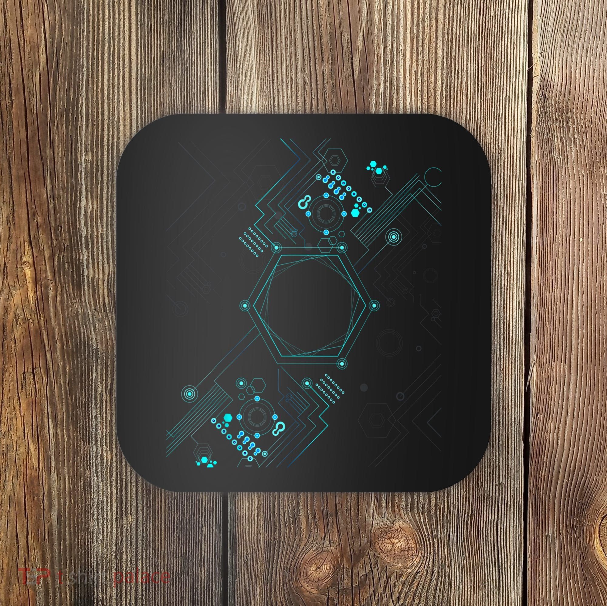 Tech Nerd Computer Geek Computer Circuit Engineer Gifts Coaster