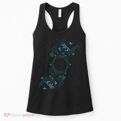 Tech Nerd Computer Geek Computer Circuit Engineer Gifts Women's Tank Top
