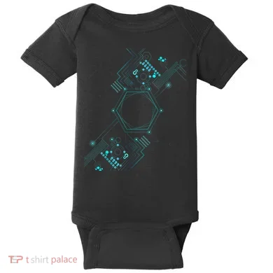 Tech Nerd Computer Geek Computer Circuit Engineer Gifts Baby Bodysuit