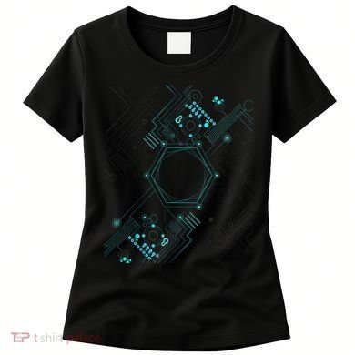 Tech Nerd Computer Geek Computer Circuit Engineer Gifts Women's T-Shirt