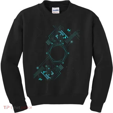 Tech Nerd Computer Geek Computer Circuit Engineer Gifts Kids Sweatshirt