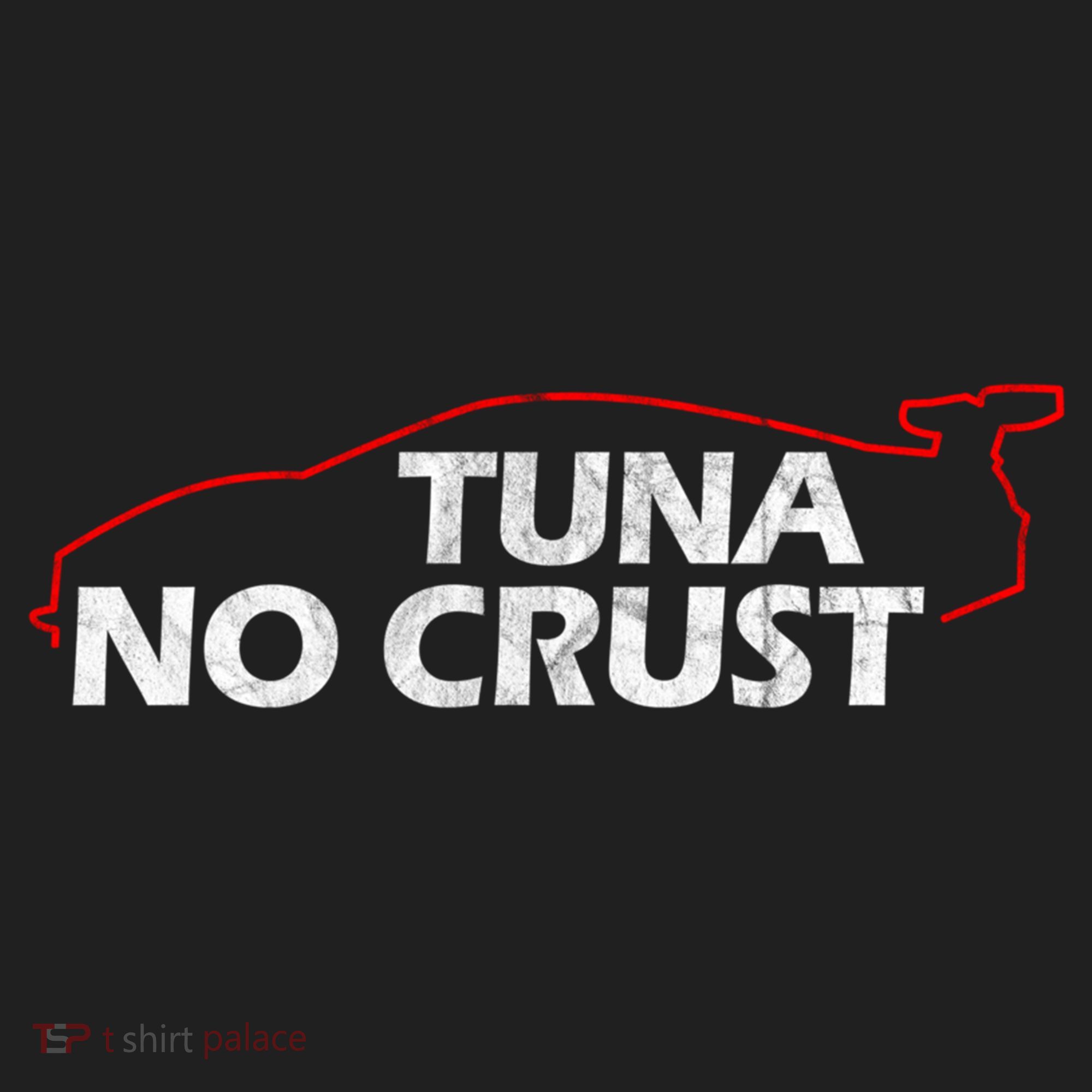 Tuna No Crust Cool For Tuna Lovers Gift Golf Towel