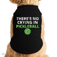 ThereS No Crying In Pickleball Paddles Sport Doggie Tank thumb 0