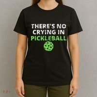 ThereS No Crying In Pickleball Paddles Sport T-Shirt thumb 4