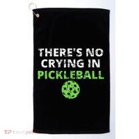 ThereS No Crying In Pickleball Paddles Sport Golf Towel thumb 0