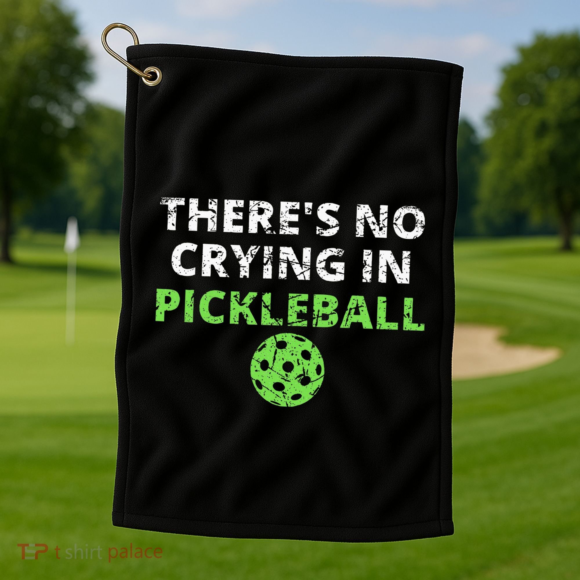 ThereS No Crying In Pickleball Paddles Sport Golf Towel