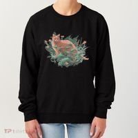 Threadless Nate Christenson Impressionist Cat Women's Sweatshirt thumb 0