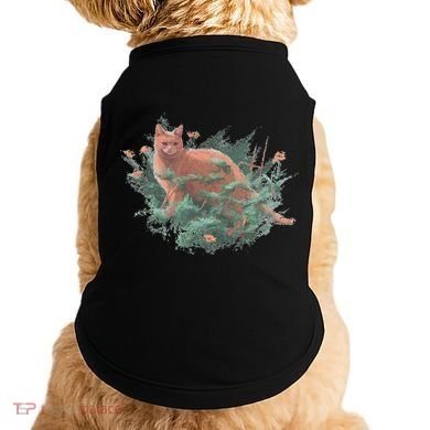 Threadless Nate Christenson Impressionist Cat Doggie Tank
