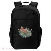 Threadless Nate Christenson Impressionist Cat Backpack thumb 0