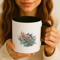Threadless Nate Christenson Impressionist Cat Coffee Mug thumb 3