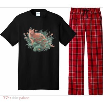 Threadless Nate Christenson Impressionist Cat Pajama Set