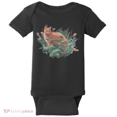 Threadless Nate Christenson Impressionist Cat Baby Bodysuit