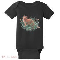 Threadless Nate Christenson Impressionist Cat Baby Bodysuit thumb 0